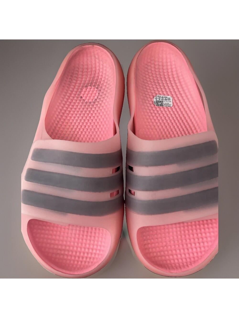 Adidas Originals Adislide Pink Black Men's Slide JP6300 Size 10 NEW